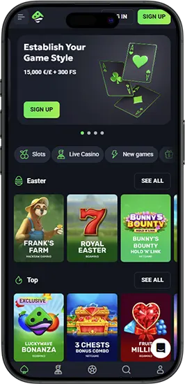Download de Lucky Wave Casino-app